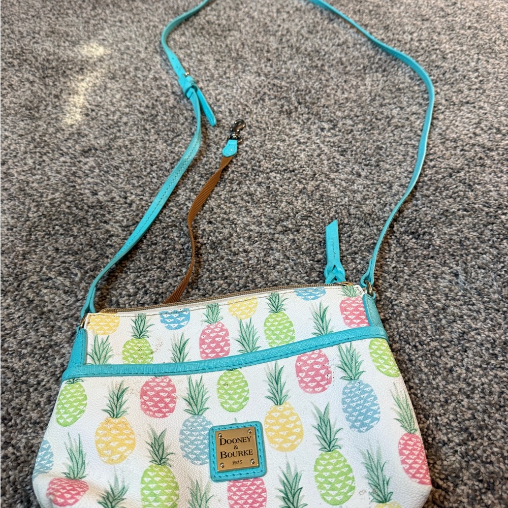 Dooney & Bourke Colorful Pineapple Crossbody Bag